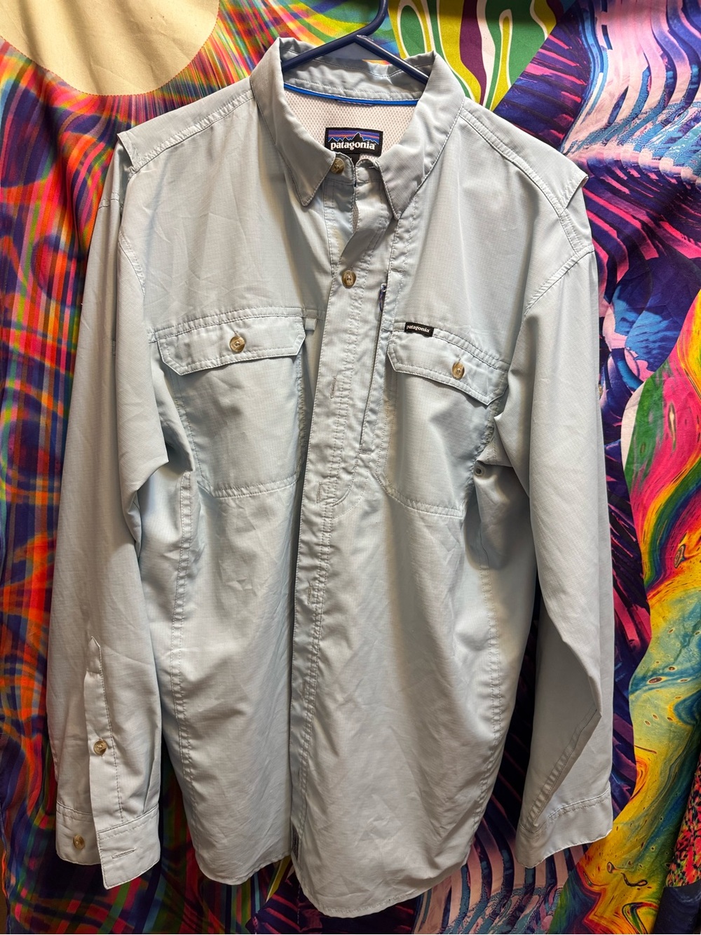 Patagonia Light blue Button-Up Shirt